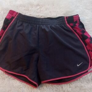 Nike Gray Pink shorts Dri-fit  size Med